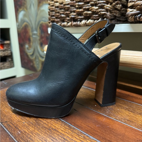 Coach Carmine black booties leather 7B - Picture 2 of 6